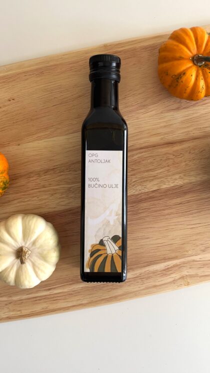 100% bučino ulje 0,25L