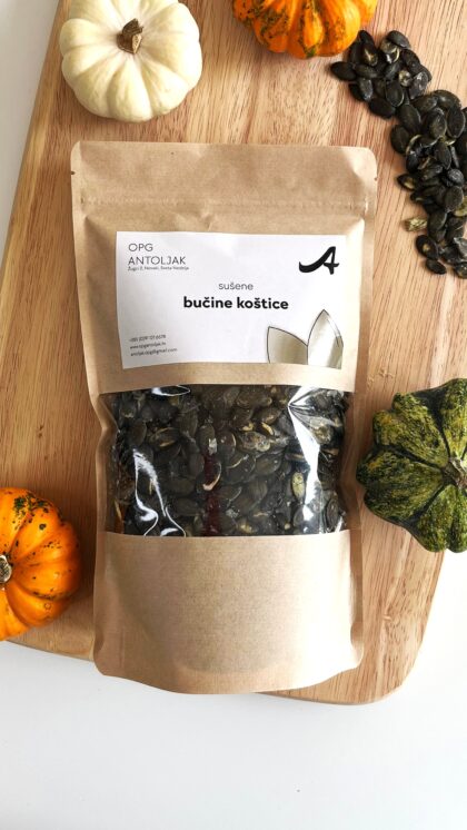 Bučine koštice sušene 500g - 5,00€